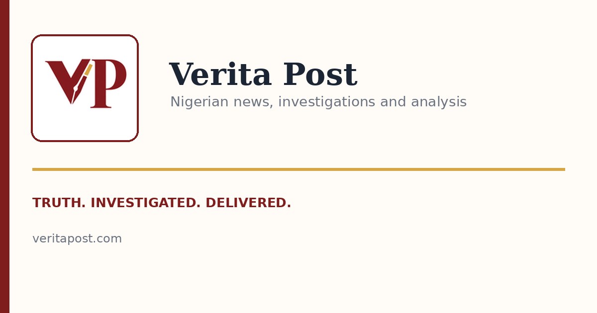 The Verita Post — Thursday, 20 August 2026