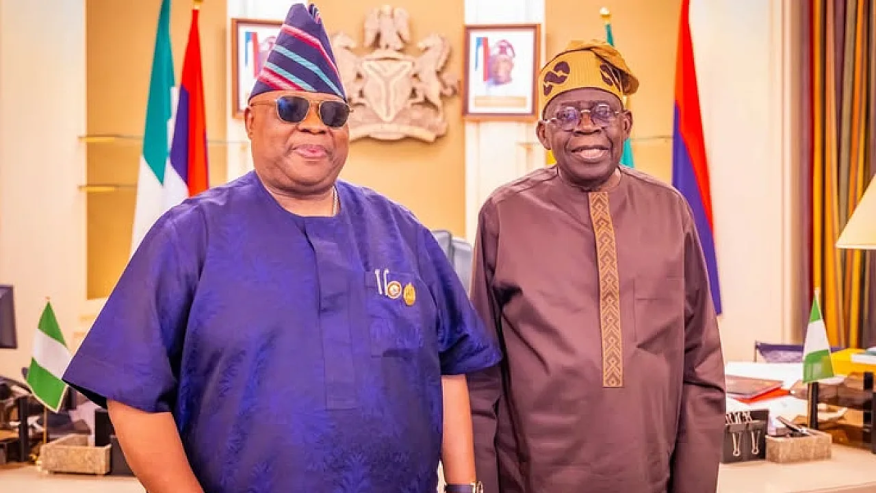 Governor Ademola Adeleke’s political engagement with President Bola Tinubu and its implications for Osun State.